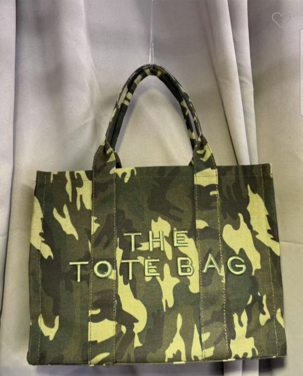 THE Camouflage TOTE BAG