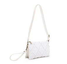 Distressed Denim  Crossbody