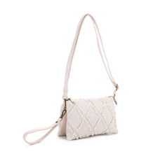 Distressed Denim  Crossbody