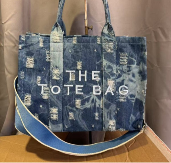 THE DENIM TOTE BAG