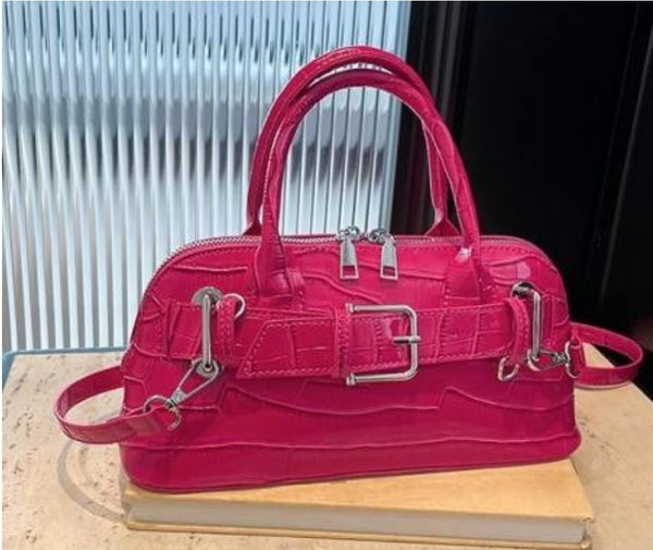 Print Belted Small Satchel Shoulder Bag
Women's Fashion Handbag