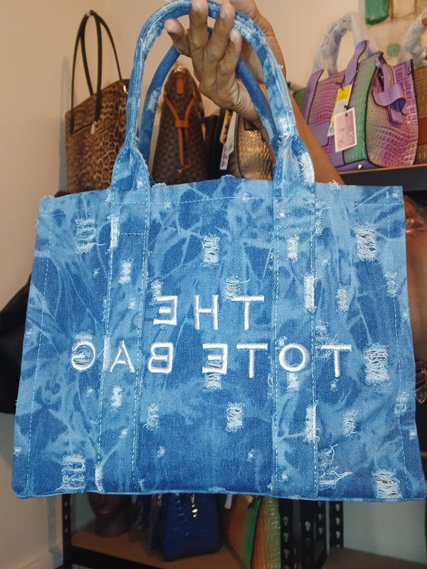 THE DENIM TOTE BAG