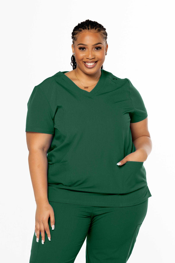 CSCRUBS CLASSIC COLLECTION V-NECK TOP | CLASSIC WT3 - TLH COLLECTION 