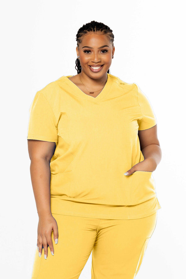 CSCRUBS CLASSIC COLLECTION V-NECK TOP | CLASSIC WT3 - TLH COLLECTION 