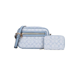 Monogram Crossbody Bag with Wallet