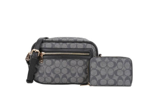 Monogram Crossbody Bag with Wallet